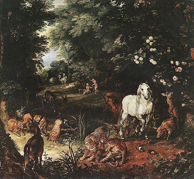 Jan Brueghel The Original Sin France oil painting art